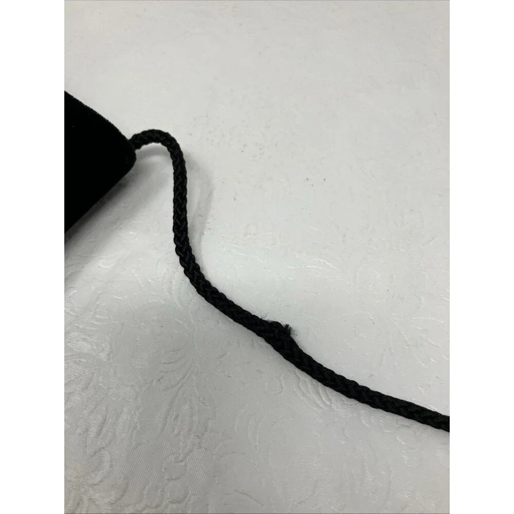 Vintage Shilton Japelle Black Velvet Clutch Bag Evening Shoulder Bag Hong Kong